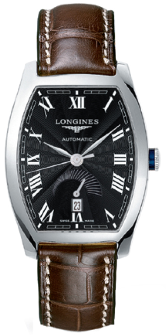 Longines Evidenza Watches Mens Black  L26724514 Watch