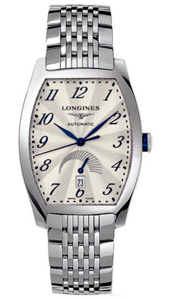 Longines Evidenza Watches Mens White Self winding Automatic L26724736 Watch