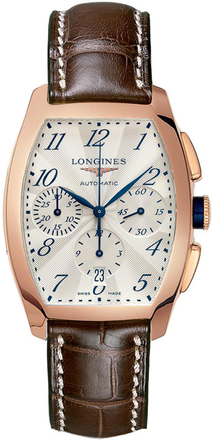 Longines Evidenza Watches Mens Silver Self winding Automatic L26438732 Watch