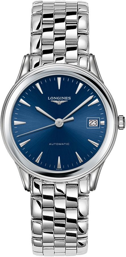 Longines Flagship Watches Mens Sunray Blue Self winding Automatic L47744926 Watch