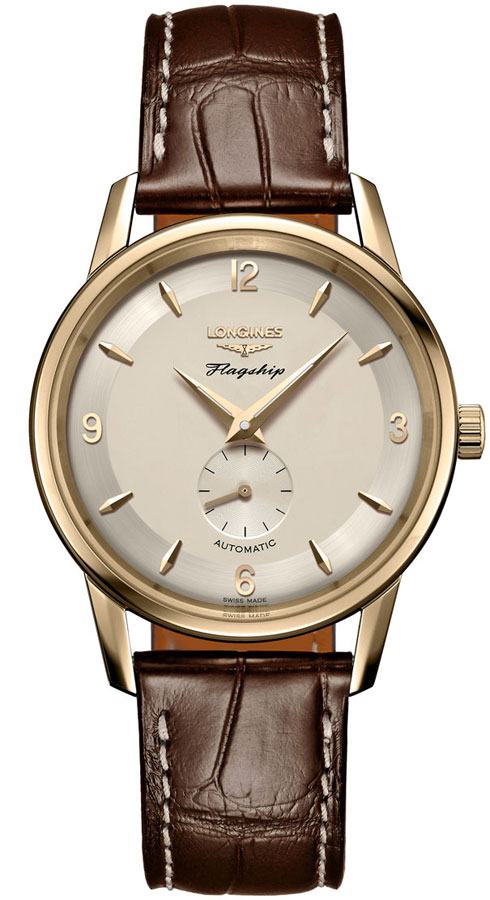 Longines Flagship Watches Mens Silver Self winding Automatic L48176762 Watch