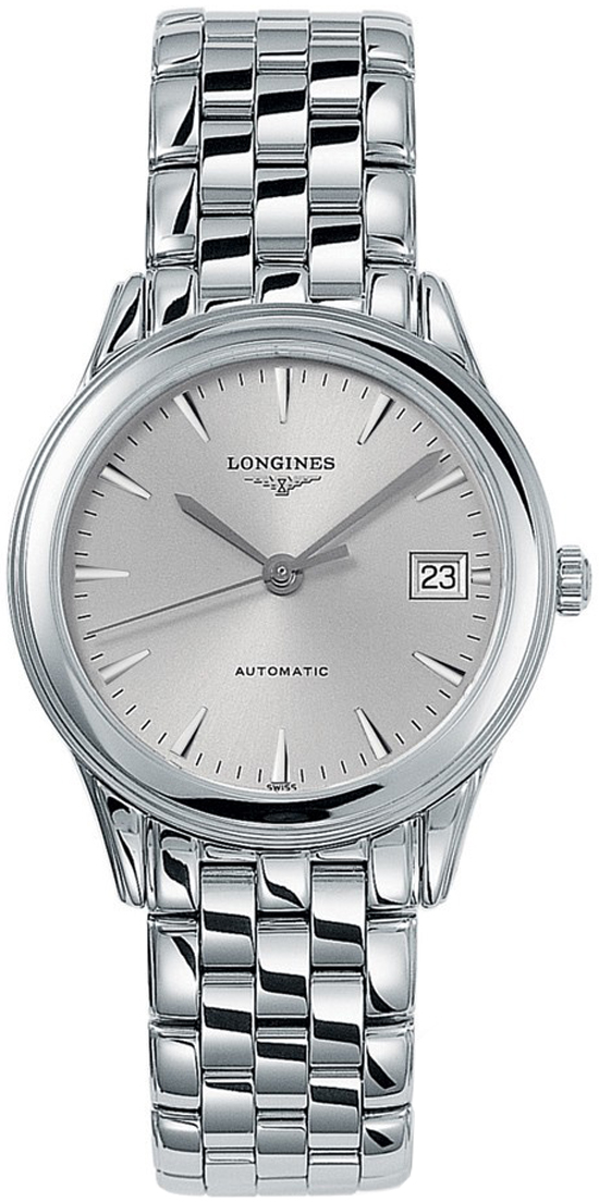 Longines Flagship Watches Unisex Silver Self winding Automatic L47744726 Watch