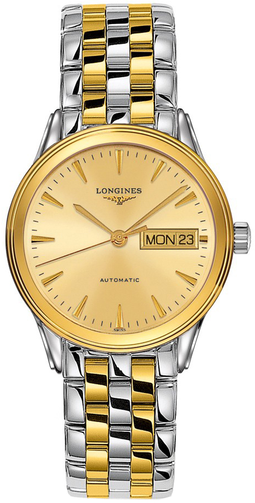 Longines Flagship Watches Mens Gold Self winding Automatic L47993327 Watch