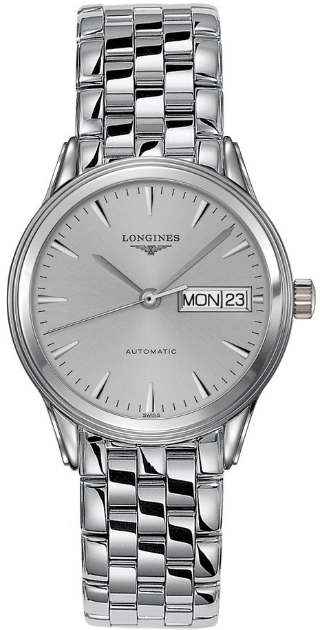 Longines Flagship Watches Mens Silver Self winding Automatic L47994726 Watch
