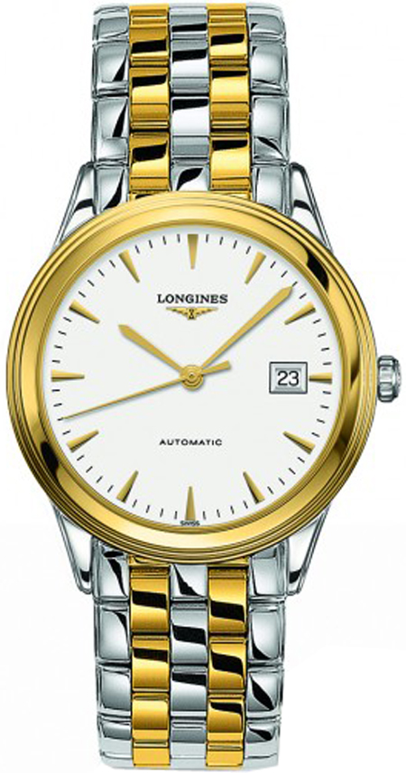 Longines Flagship Watches Mens White Self winding Automatic L48743227 Watch