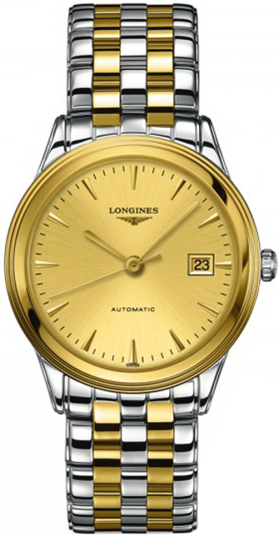 Longines Flagship Watches Mens Champagne Self winding Automatic L48743327 Watch