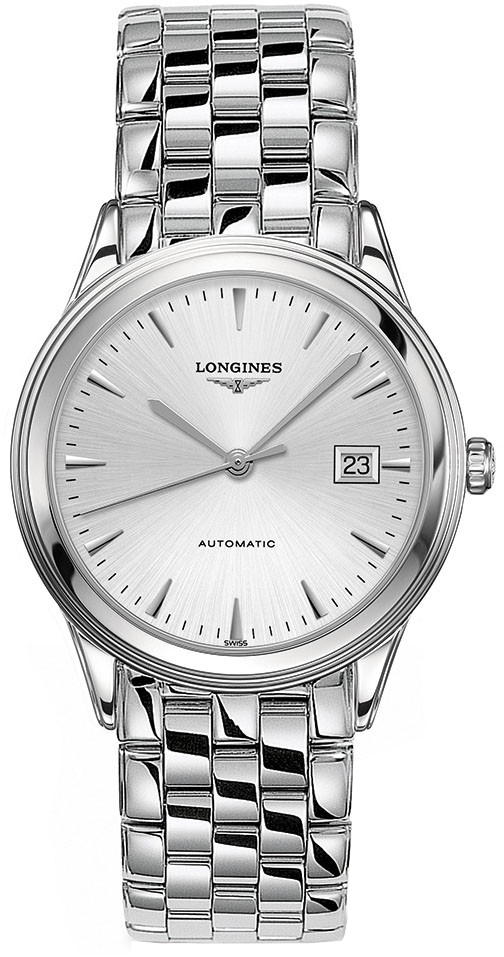 Longines Flagship Watches Mens Silver Self winding Automatic L48744726 Watch