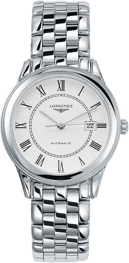 Longines Flagship Watches Unisex Matte White Self winding Automatic L47744216 Watch