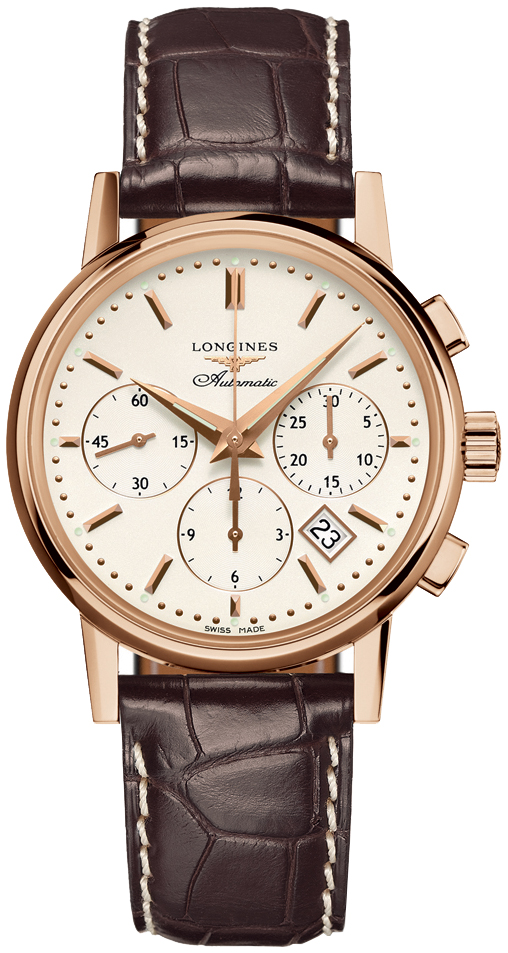 Longines Heritage Collection Watches Mens Silver Self winding Automatic L27338722 Watch