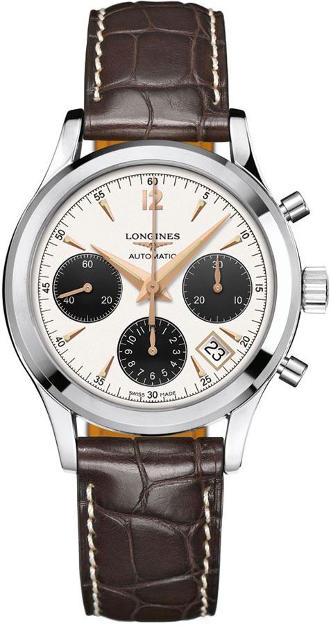 Longines Heritage Collection Watches Mens Silver Self winding Automatic L27424022 Watch