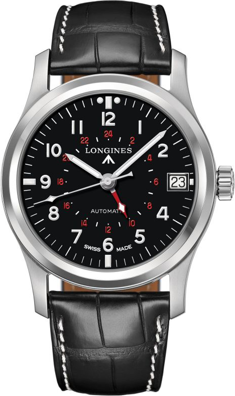 Longines Heritage Collection Watches Mens Black Self winding Automatic L28314530 Watch