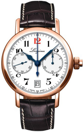 Longines Heritage Collection Watches Mens White Self winding Automatic L27758233 Watch