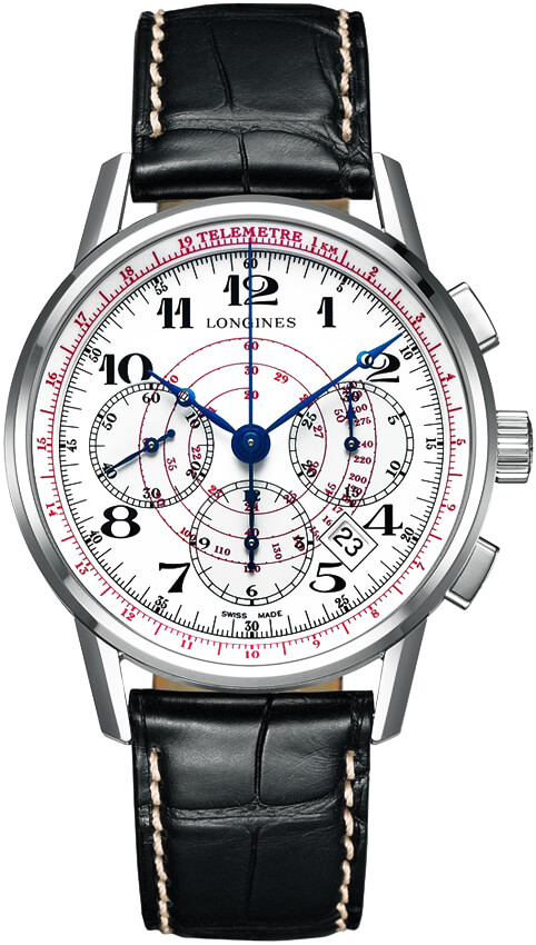 Longines Heritage Collection Watches Mens White Self winding Automatic L27804182 Watch