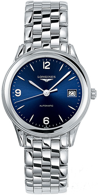 Longines Flagship Watches Mens Blue Self winding Automatic L47744966 Watch