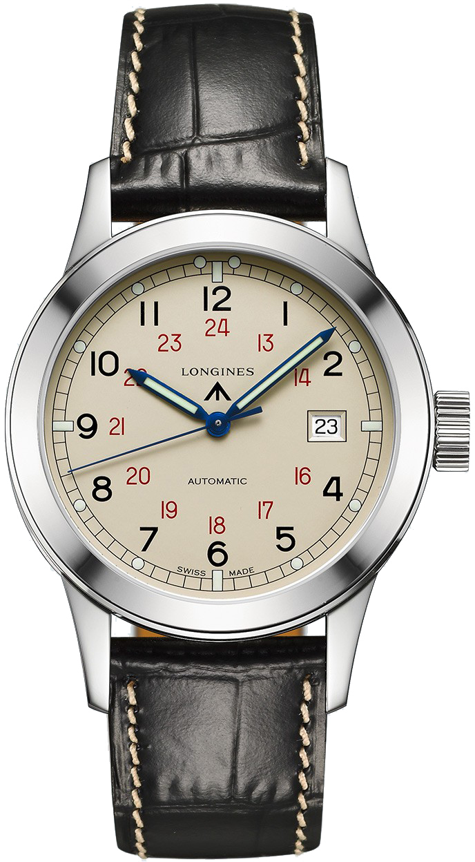 Longines Heritage Collection Watches Mens Silver Self winding Automatic L28324730 Watch