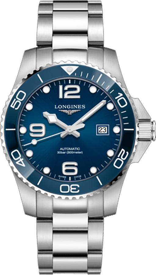 Longines HydroConquest Watches Mens Sunray Blue Self winding Automatic L37824966 Watch