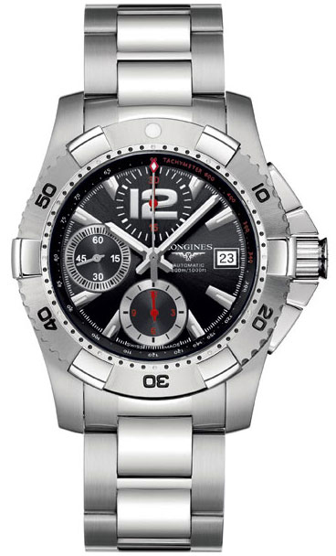 Longines HydroConquest Watches Mens Black  L36514566 Watch