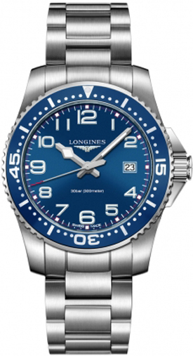 Longines HydroConquest Watches Mens Blue  L36884036 Watch