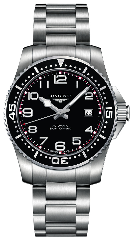 Longines HydroConquest Watches Mens Black  L36944536 Watch