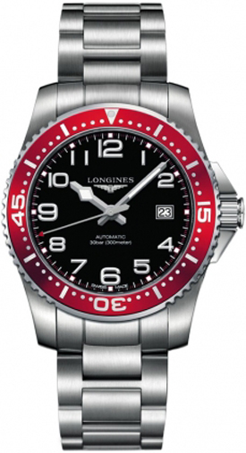 Longines HydroConquest Watches Mens Black  L36944596 Watch
