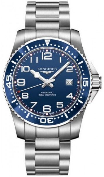 Longines HydroConquest Watches Mens Blue  L36954036 Watch