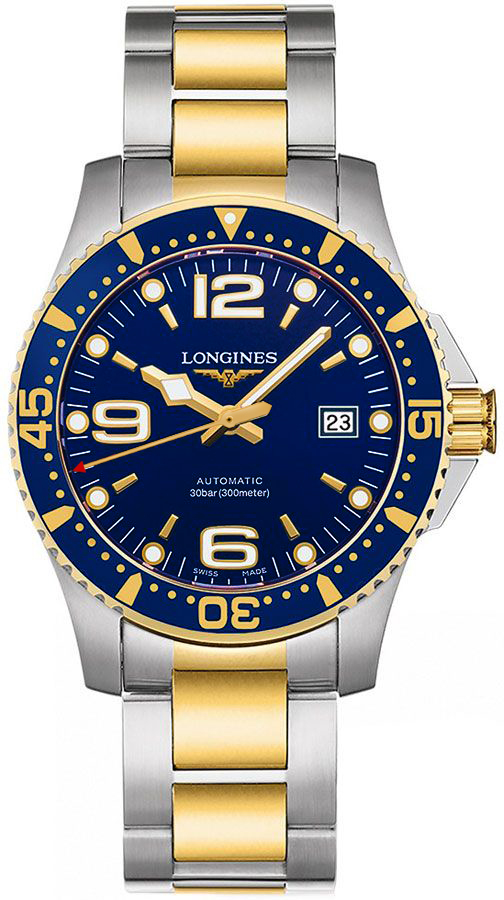 Longines HydroConquest Watches Mens Sunray Blue Self winding Automatic L37423967 Watch
