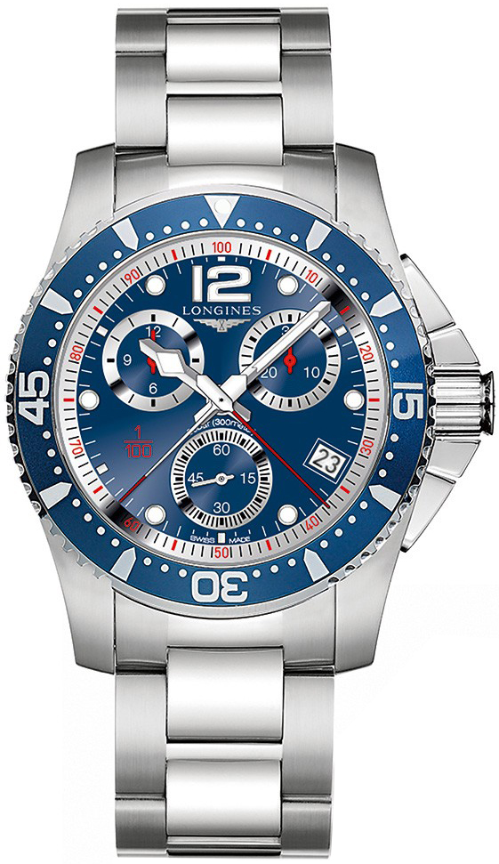 Longines HydroConquest Watches Mens Blue Battery Operated Quartz L37434966 Watch