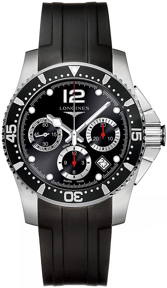 Longines HydroConquest Watches Mens Black Self winding Automatic L37444562 Watch