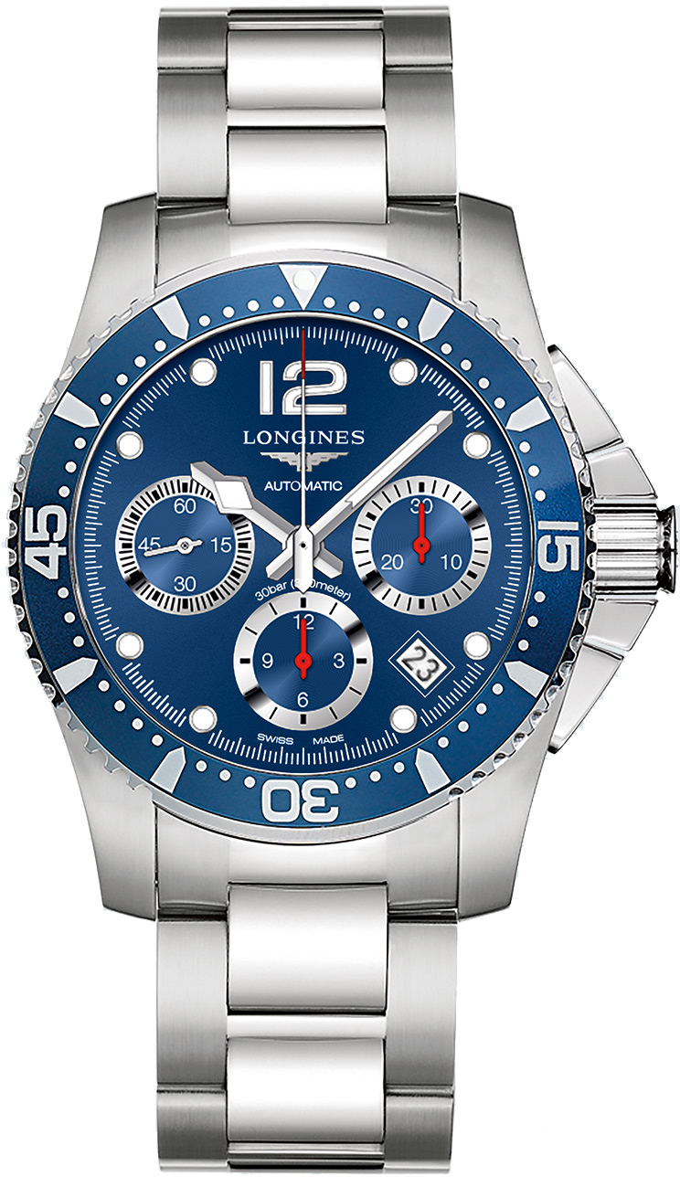 Longines HydroConquest Watches Mens Blue Self winding Automatic L37444966 Watch