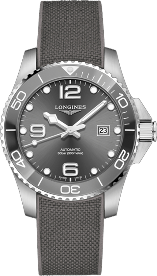 Longines HydroConquest Watches Mens Sunray Grey Self winding Automatic L37824769 Watch