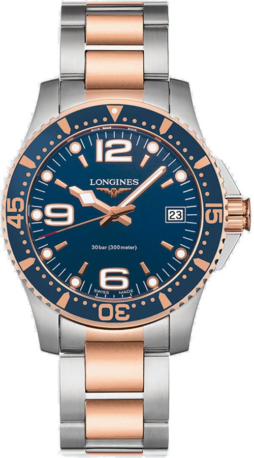 Longines HydroConquest Watches Ladies Sunray Blue Battery Operated Quartz L33403987 Watch