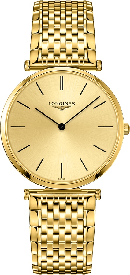 Longines La Grande Classique Watches Unisex Gold Battery Operated Quartz L47552328 Watch
