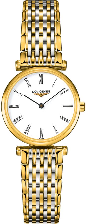 Longines La Grande Classique Watches Ladies White Battery Operated Quartz L42092117 Watch