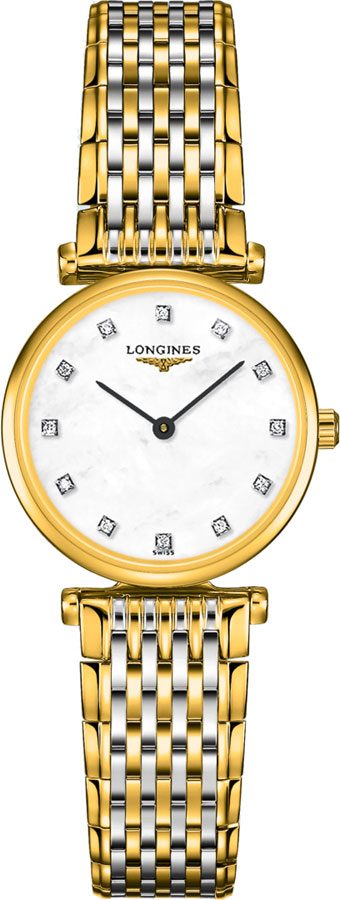 Longines La Grande Classique Watches Ladies White Battery Operated Quartz L42092877 Watch
