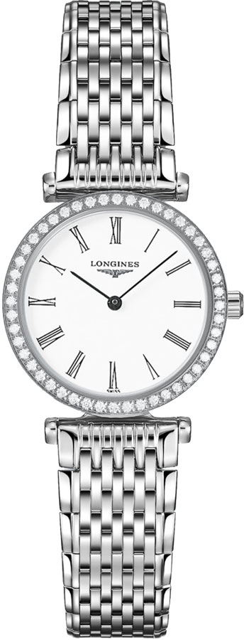Longines La Grande Classique Watches Ladies White Battery Operated Quartz L42410116 Watch
