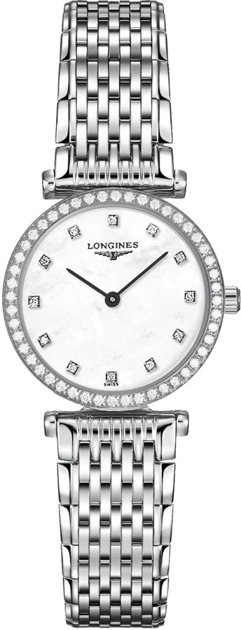 Longines La Grande Classique Watches Ladies White Battery Operated Quartz L42410806 Watch