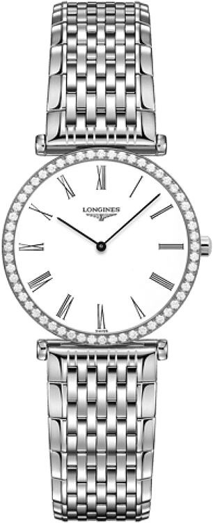 Longines La Grande Classique Watches Ladies White Battery Operated Quartz L45130116 Watch