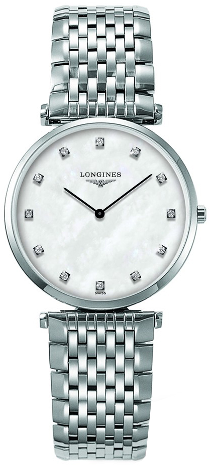 Longines La Grande Classique Watches Ladies White Battery Operated Quartz L47094876 Watch