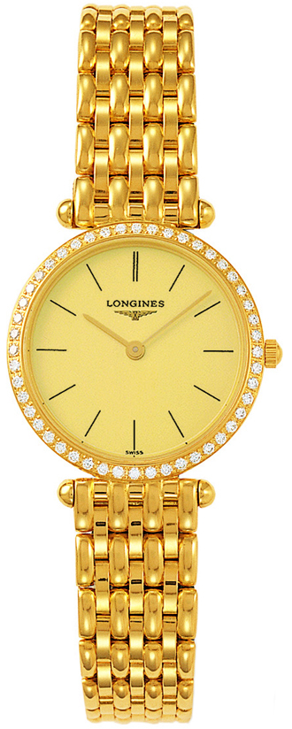Longines La Grande Classique Watches Ladies Champagne Battery Operated Quartz L41917326 Watch