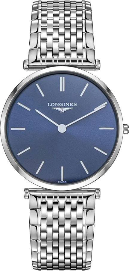 Longines La Grande Classique Watches Mens Sunray Blue Battery Operated Quartz L47664956 Watch