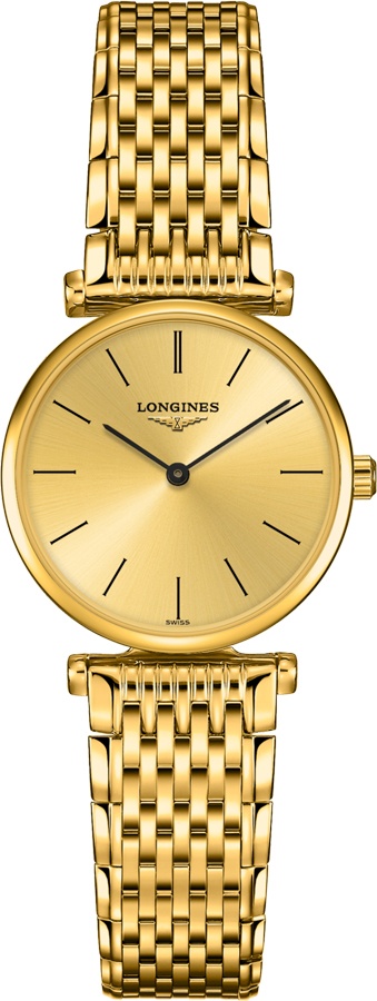 Longines La Grande Classique Watches Ladies Gold Battery Operated Quartz L42092328 Watch