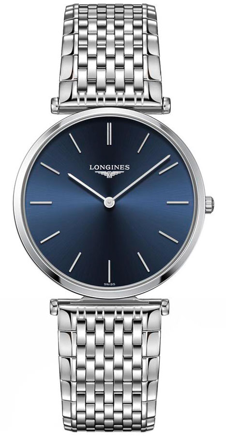 Longines La Grande Classique Watches Unisex Sunray Blue Battery Operated Quartz L47554956 Watch
