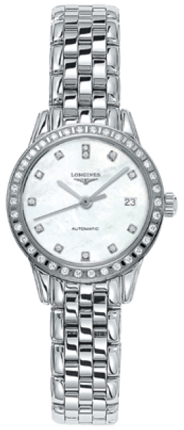 Longines Flagship Watches Ladies White  L42740876 Watch