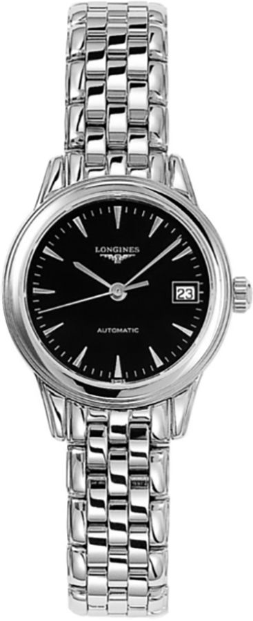 Longines Flagship Watches Ladies Black Self winding Automatic L42744526 Watch