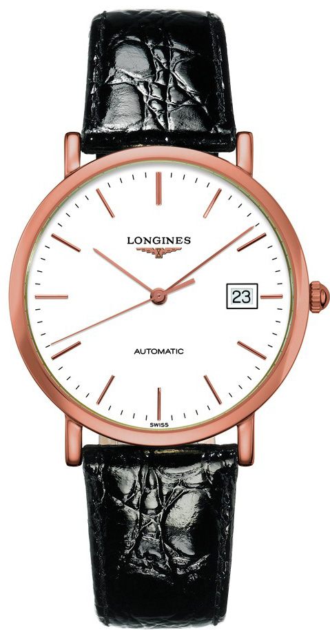 Longines Elegant Collection Watches Mens White Self winding Automatic L47878120 Watch
