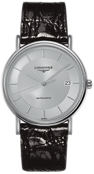 Longines Presence Watches Mens Silver Self winding Automatic L49214782 Watch