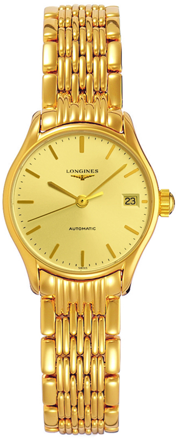 Longines Lyre Watches Ladies Champagne Self Winding Automatic L43602328 Watch