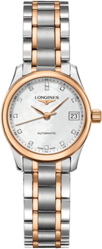 Longines Master Collection Watches Ladies Mother of Pearl White Self winding Automatic L21285897 Watch