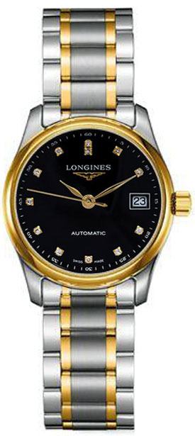 Longines Master Collection Watches Ladies Black L22575577 Watch