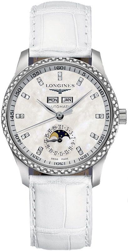 Longines Master Collection Watches Ladies White Self winding Automatic L25030873 Watch